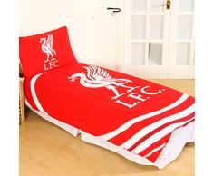 Oficial Liverpool FC 'Pulso' funda de edredón y funda de almohada Set