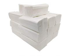 Toalla Secamanos Tissue zig zag, laminadas doble capa, caja 3000 unidades