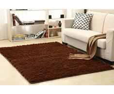 LaoZanA Alfombra Suave Shaggy Antideslizante Sala de Estar Alfombras Deco Comedor Dormitorio 80 * 200