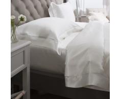 Mulberry 19MM Charmeuse seda funda nórdica (MARFIL) King Super 260cm x 220cm + 7cm frontera