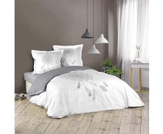 DOUCEUR DINTERIEUR Reveline 1642369 - Juego de Cama (3 Piezas, algodón de 42 Hilos, 240 x 220 cm), Multicolor