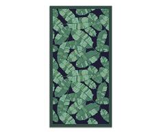 Panorama Alfombra Vinílica Hojas Platanero 40 x 80 cm - Alfombra Cocina Vinilo - Alfombra Salón Antideslizante, Antihongos e Ignífuga - Alfombras Grandes - Alfombras PVC