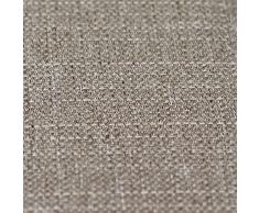 Just Contempo Cortinas con forro de tejido de cesta, poliéster, marrón moca, 46 x 54 inches