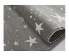 Aratextil Cielo Alfombra Infantil, Acrílico, Gris, 120x160 cm