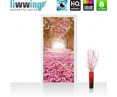 Liwwing - Tapete de lana 100 x 211 cm - cima! prima mural plus puerta! panel de la puerta de la puerta del car