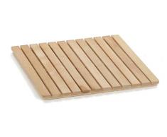 ARREDAMENTIITALIA Arredamenti Italia Tarima de baño Samoa 70, Madera Resistente al Agua - Color: Natural Ar-It il Cuore del Legno