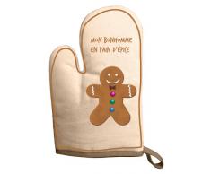Patisse 7743 Monsieur Beige guante para el horno, algodón, 20 x 14 cm, Beige