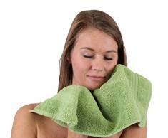 BETZ 10 Toallas para Invitados Premium 100% algodón 30x50cm en Verde Manzana y Morado