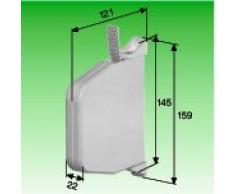 Selve – Mini de persiana orientable, sin correa, Marrón