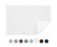 htovila Alfombrillas de Ba/ño Alfombra Ba/ño Antideslizante Altamente Absorbente Suave Tapete para el Piso Lavable a M/áquina 50 80 cm