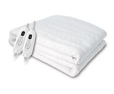 Daga Flexy-Heat CME - Calientacamas Eléctrico, 150 x 130cm, 2 Controladores de Temperatura, 3 Niveles de Temperatura, Acabado Textil Reversible, Autostop de Seguridad, Calentamiento Rápido