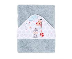 Interbaby - Capa de baño Jungla Interbaby Gris 100 x 100 cm.