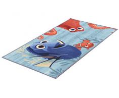 Disney Actionline - Alfombra Dory, Material sintético, Multicolor, 80 x 140 x 0,72 cm.