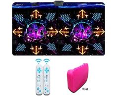 WQL Computadora de TV USB inalámbrica Alfombra de Baile somatosensorial de Doble Juego con Yoga Aeróbicos de Doble propósito- Un