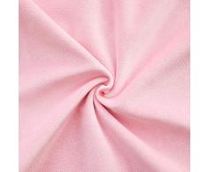 MIULEE Pack de 2 Terciopelo Suave Funda de Cojín Decorativo Cuadrado Manta Funda de Almohada para Sofá Dormitorio Coche con Cremallera Invisible, 18"x18",45x45cm Sakura Rosa