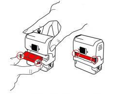 Trodat almohadilla de reemplazo para Printy 6/4910, 4810 y 4836, 2 piezas, púrpura