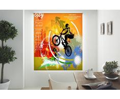 Blindecor Estor enrollable translÃºcido digital, Juvenil,W-J-87564,150X180 cm