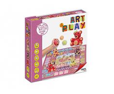 Juguetes Cayro - Juego Art Play, para Hacer Ositos con plastilina y Pinta tapete