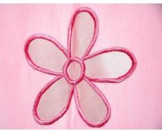 Cuentas Taftan Cortina bucles con flores de perlas Rose XA 145A 280A cm