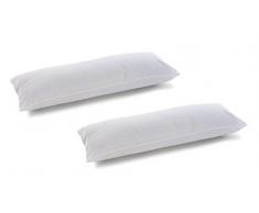 Pack de 2 almohadas de fibra resinada hipoalérgica, acogida suave -70CM