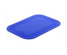 NRS Healthcare Dycem - Tapete antideslizante rectangular, 25 × 18 cm, color azul