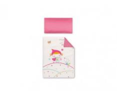 Pirulos - Funda nórdica cuna CAPERUCITA rosa Cuna 60