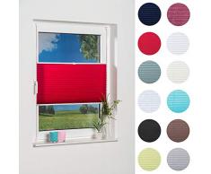 K-Home 634845-3 Klemmfix-Estor Plisado, Rosa, 70 x 130 cm