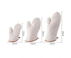 UPKOCH 2 Piezas de Guantes De Barbocoa Manopla Horno Guantes De Cocina Guantes Protección contra Alta Temperatura