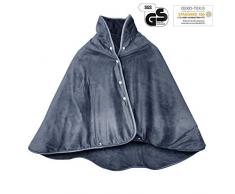 Vidabelle Manta Eléctrica con Seis Niveles de Temperatura – Apagado Automático – Lavable a Máquina – Capa Eléctrica para Espalda, Cuello, Hombros