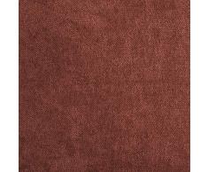 Topfinel juego 2 Fundas cojines Cama Sofas de Chenilla Algodón Lino duradero Almohadas Decorativa de color sólido Para Sala de Estar, sofás, camas, sillas Dormitorio Jardín Coche 50x50cm Escarlata