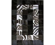 Vip Leather Alfombra de Piel de Vaca Patchwork. Diseno Exclusivo. Codigo Ar172 (180 cm x 240 cm)