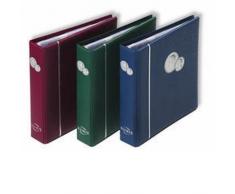 Leuchtturm 310704 Álbum para monedas NUMIS, incl. 5 hojas, rojo