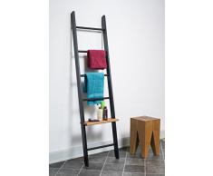 Ropa Escalera 8 colores lacado. Madera maciza Odenwald. Índice de 5 estrellas. Fabricado en Alemania. Toalla Escalera, toallero, Galán, Galán