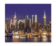murando Fotomurales 200x140 cm XXL Papel pintado tejido no tejido Decoración de Pared decorativos Murales moderna Diseno Fotográfico Ciudad City New York d-B-0060-a-b
