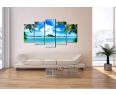 Cuadro sobre Lienzo - 5 Piezas - Impresión en Lienzo - Ancho: 160cm, Altura: 85cm - Foto número 2528 - Listo para Colgar EA160x85-2528