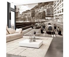 Fotomural 350x245 cm - 3 tres colores a elegir - Papel tejido-no tejido. Fotomurales - Papel pintado - auto coche retro i-B-0013-a-c