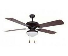 Orbegozo CP73132 Ventilador de Techo con luz para Exterior, 5 Palas, 132 cm de diÃ¡metro, Potencia de 60 W y 3 velocidades