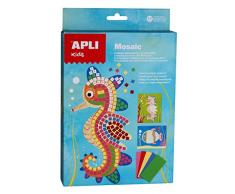 Kit APLI Kids Mosaico Goma EVA Marino