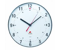 Alba Horbig Horclas - Reloj de pared circular (diámetro de 25 cm), color blanco