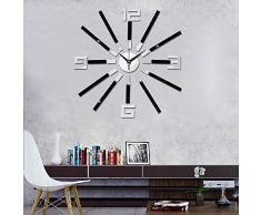 EsportsMJJ DIY Pared Reloj Moderno Arte 3D Autoadhesivos Diseño De La Decoración De Oficina En Casa Habitación