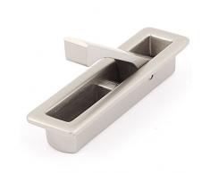 Sourcingmap - Puerta Cajón Empuje hacia fuera Anillo Oculta Flush empotrada tirador
