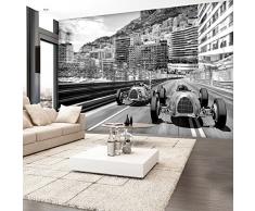 Fotomural 200x140 cm - 3 tres colores a elegir - Papel tejido-no tejido. Fotomurales - Papel pintado - auto coche retro i-B-0013-a-b