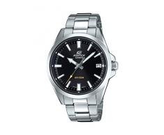 Casio Reloj Analogico para Hombre de Cuarzo con Correa en Acero Inoxidable EFV-100D-1AVUEF