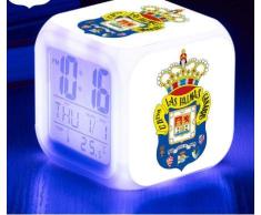Yyoutop Club LED Reloj Despertador Reloj Digital Athletic Club 7 Color Cronógrafo Niños Juguetes