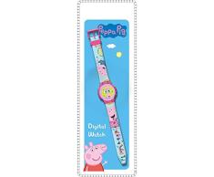Peppa Pig Reloj de Pulsera Digital ke02 (PP17006), Multicolor (Kids Licensing 1)