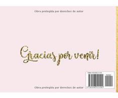 Nuestra Boda: Libro de firmas para Bodas mensajes y autografos para cumpleaños invitados a fiesta 40 paginas a color 8.25 x 6 in