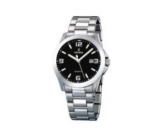 FESTINA F16376/4 - Reloj de caballero de cuarzo, correa de acero inoxidable color plata