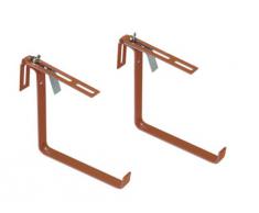Emsa 5950001400 - Soporte para macetas, color terracota