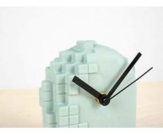 Reloj de Escritorio Pixel - accesorios decorativos analógicos a lado de la cama píxeles