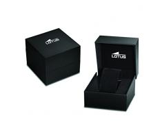 Lotus 15959/1 - Reloj de cuarzo para hombre, con correa de acero inoxidable, color plateado